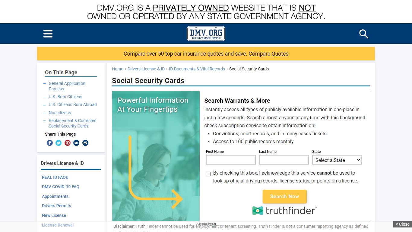 Original Social Security Cards | DMV.ORG